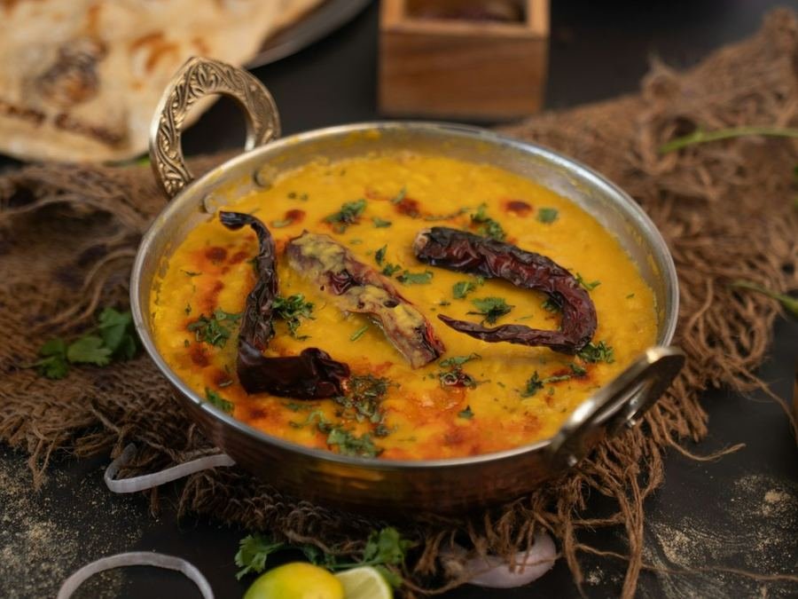 Dahl de lentilles corail coco