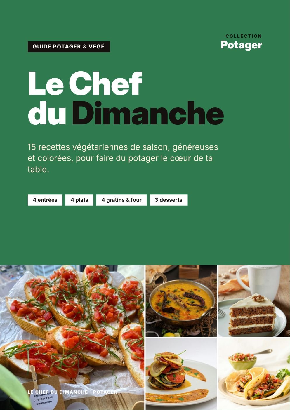 Couverture du guide Potager
