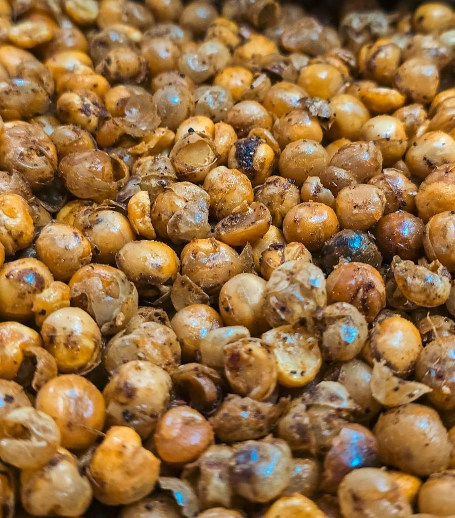 Pois chiches grillés aux épices